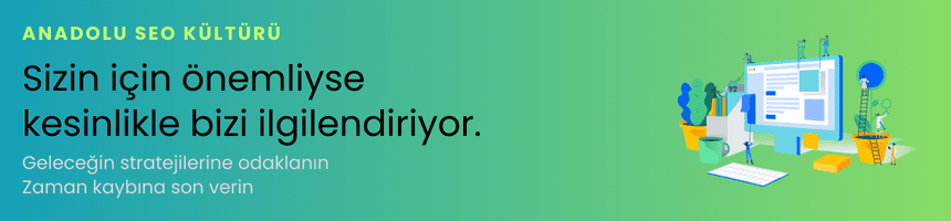 Anadolu SEO Kültürü